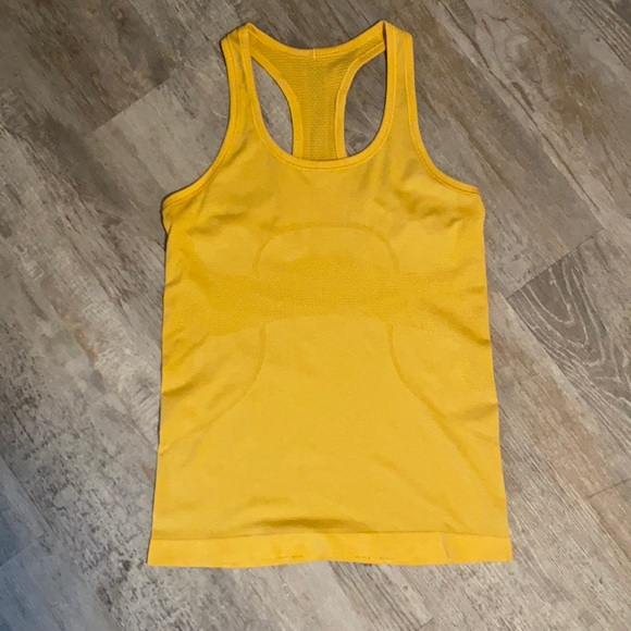 lululemon athletica Tops - yellow lululemon tank